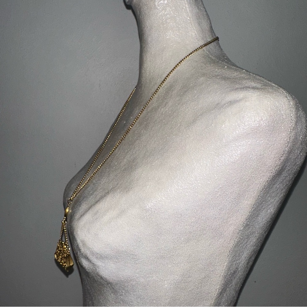 Vtg Mad Money Locket Necklace - Picture 10 of 11